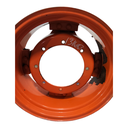 6-Hole Rim with Clamp/U-Clamp (groups of 2 bolts) Center for 24" Rim, Kubota Orange