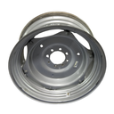 14"W x 30"D, Case IH Silver Mist 6-Hole Rim with Clamp/Loop Style