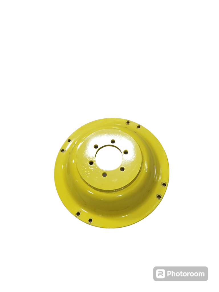 6-Hole Rim with Clamp/U-Clamp (groups of 2 bolts) Center for 24" Rim, John Deere Yellow