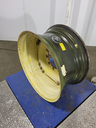 15"W x 30"D, John Deere Yellow 12-Hole Waffle Wheel (Groups of 3 bolts)