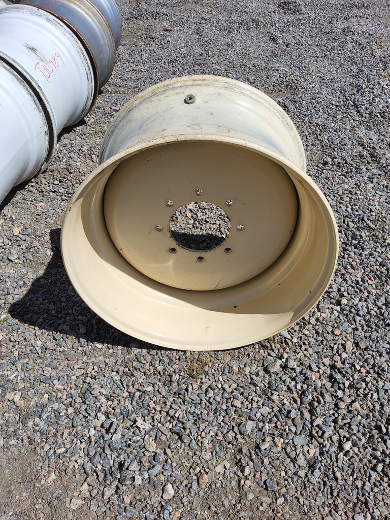 13"W x 22.5"D, Off White 8-Hole Implement