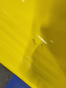 13"W x 46"D, John Deere Yellow 10-Hole Bubble Disc