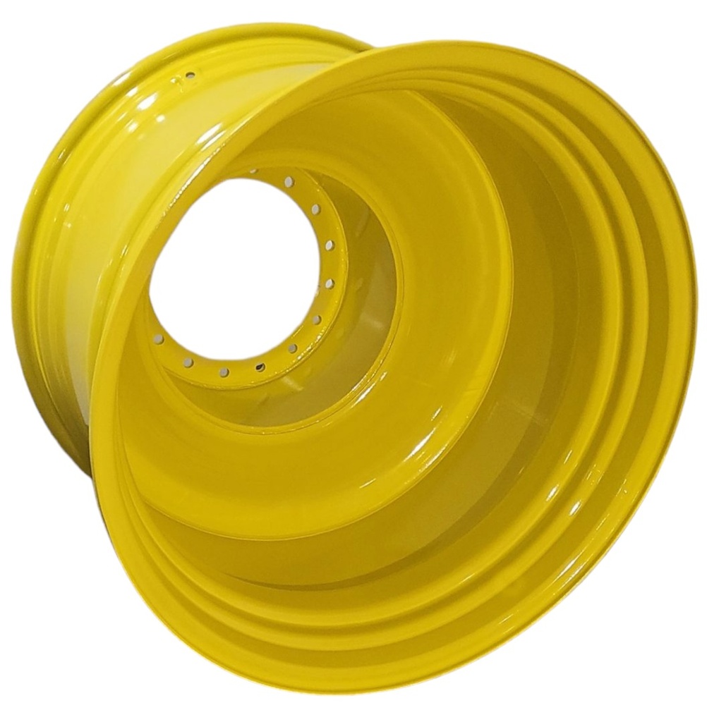 23"W x 38"D, John Deere Yellow 16-Hole Straddle Dual - Outside Dual