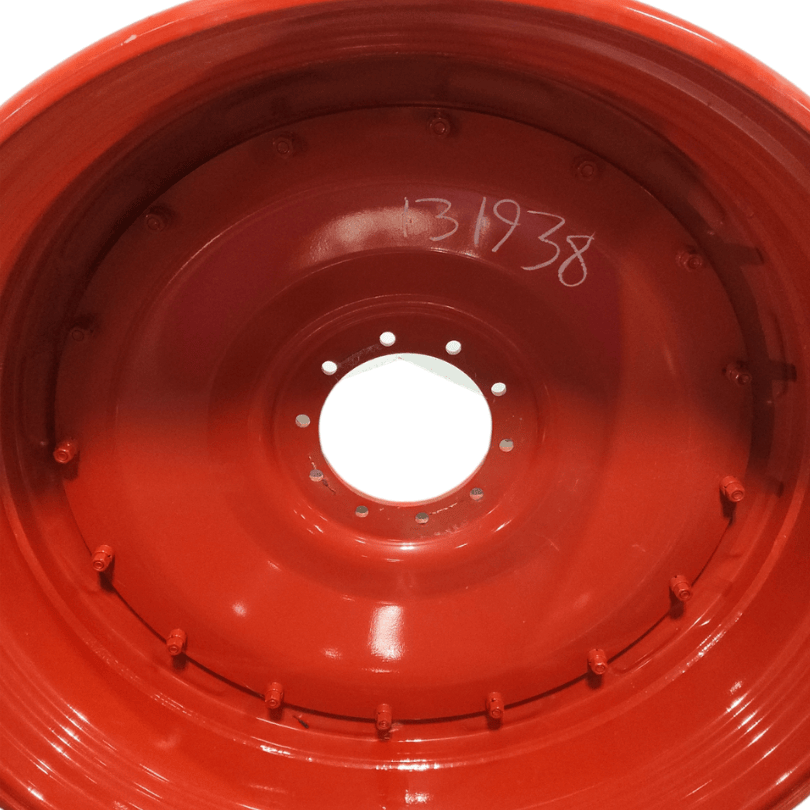 10-Hole Stub Disc Center for 46"-54" Rim, Fendt/Agco Red