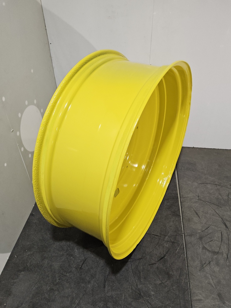 16"W x 46"D, John Deere Yellow 10-Hole Formed Plate