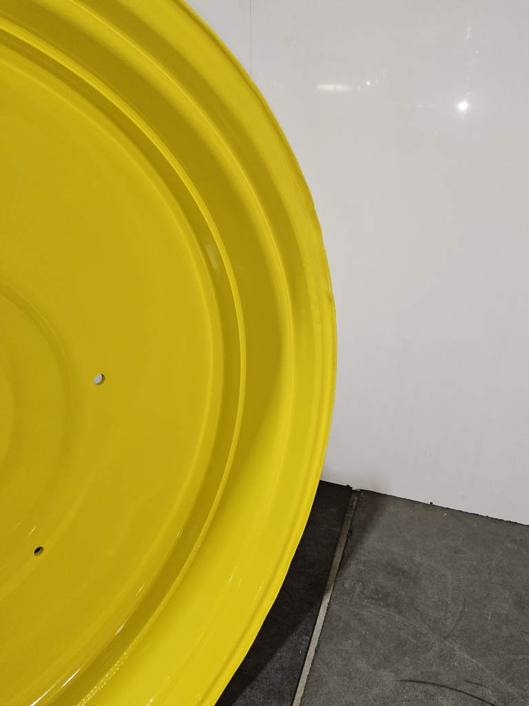 16"W x 46"D, John Deere Yellow 10-Hole Formed Plate