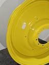 16"W x 46"D, John Deere Yellow 10-Hole Formed Plate