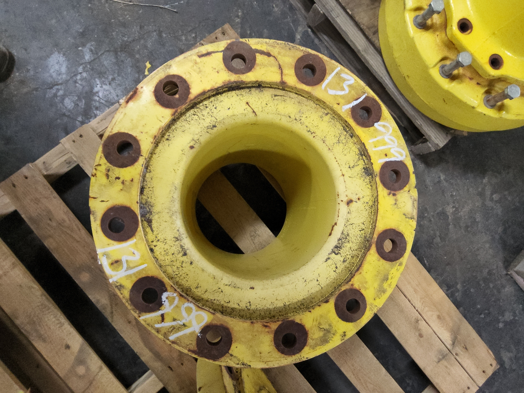 12-Hole 15.5"L FWD Spacer, John Deere Yellow