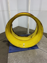 16"W x 42"D, John Deere Yellow Band Dual "T" Rail