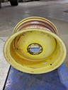 16"W x 30"D, John Deere Yellow 8-Hole Formed Plate