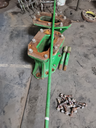 15.75"L Combine Frame Extension for John Deere Combine 9000 Series[Single Reduction same as Ring and Pinion] ("A" 18/18 Spline Equal Length Shafts), John Deere Green