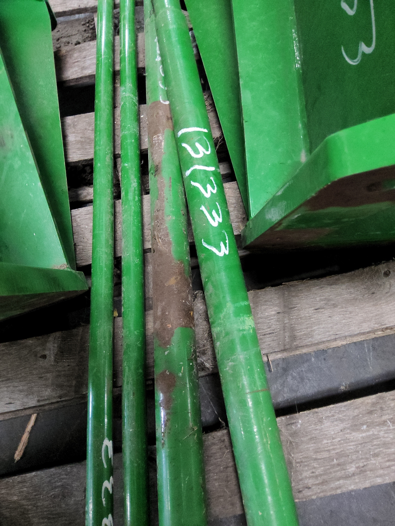 19.5"L Combine Frame Extension John Deere Green