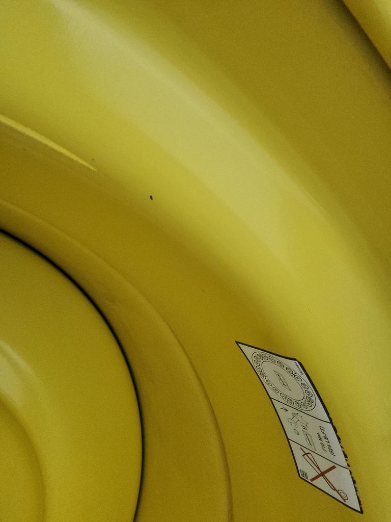 44"W x 46"D, John Deere Yellow 20-Hole Formed Plate