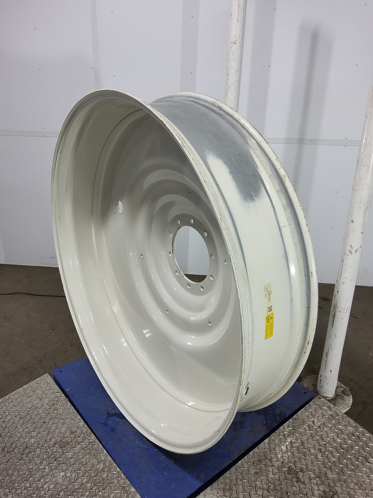 12"W x 54"D, New Holland White 10-Hole Formed Plate