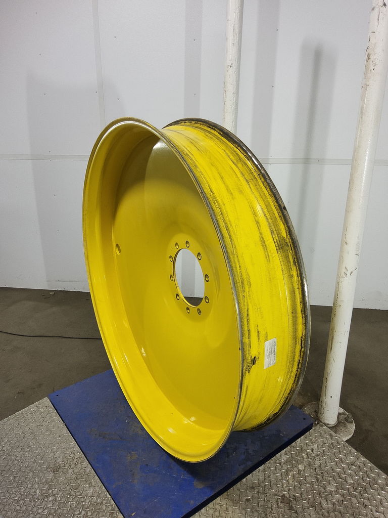 10"W x 54"D, John Deere Yellow 10-Hole Spun Disc