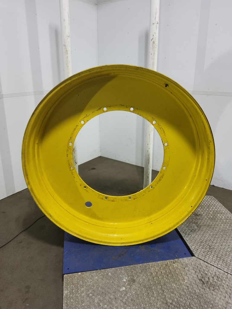 10"W x 54"D, John Deere Yellow 12-Hole Stub Disc