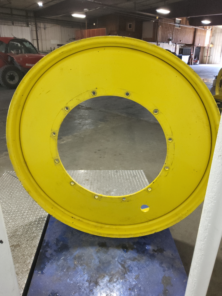 10"W x 54"D, John Deere Yellow 12-Hole Stub Disc