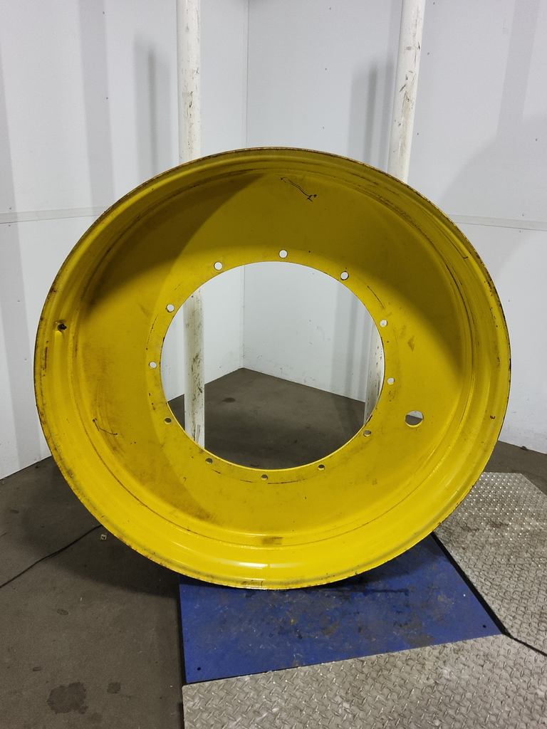 10"W x 54"D, John Deere Yellow 12-Hole Stub Disc