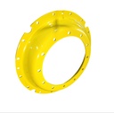 12-Hole Waffle Wheel (Groups of 3 bolts)HD Center for 34" Rim, John Deere Yellow