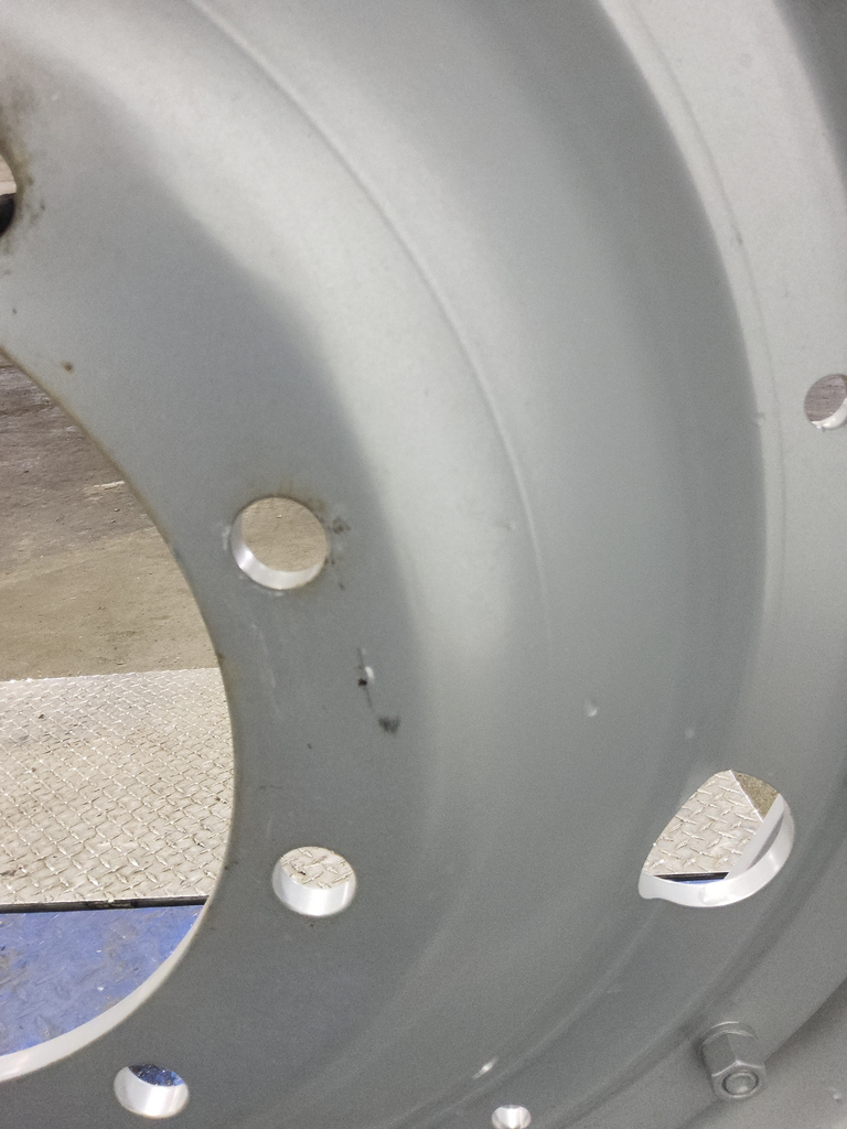 10-Hole Stub Disc Center for 42" Rim, Agco Corp Gray