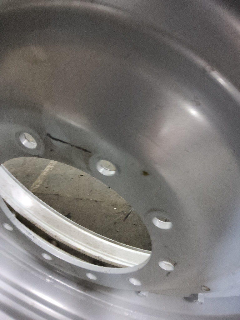 10-Hole Stub Disc Center for 42" Rim, Agco Corp Gray