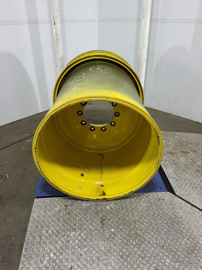 44"W x 32"D, John Deere Yellow 10-Hole 3 Piece Formed Plate