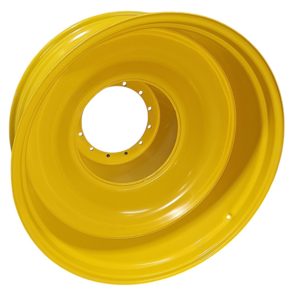 16"W x 42"D, Industrial Yellow  12-Hole Straddle Dual - Outside Dual