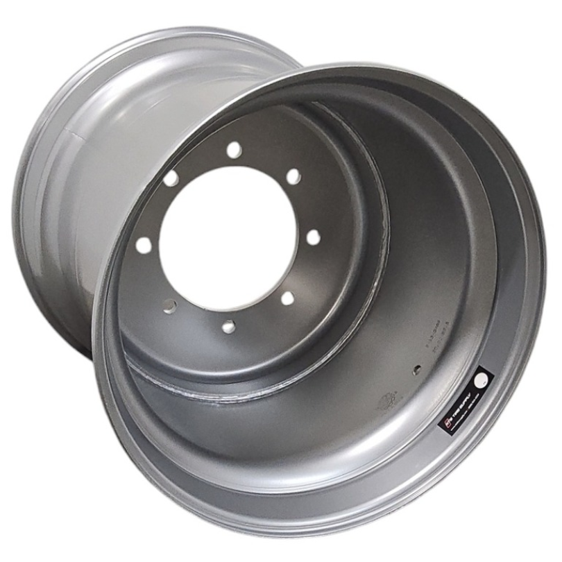 20"W x 22.5"D, Case IH Silver Mist 8-Hole Formed Plate