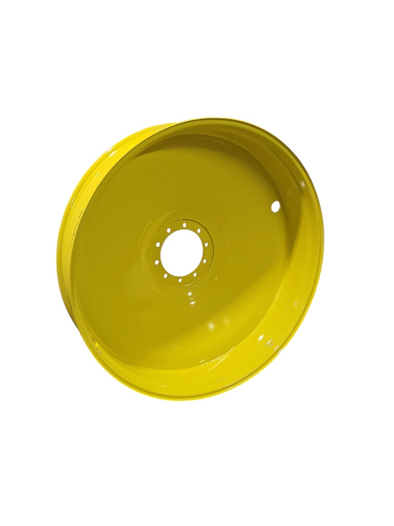 12"W x 54"D, John Deere Yellow 10-Hole Spun Disc