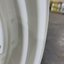 12"W x 38"D, New Holland White 12-Hole Waffle Wheel (Groups of 3 bolts)