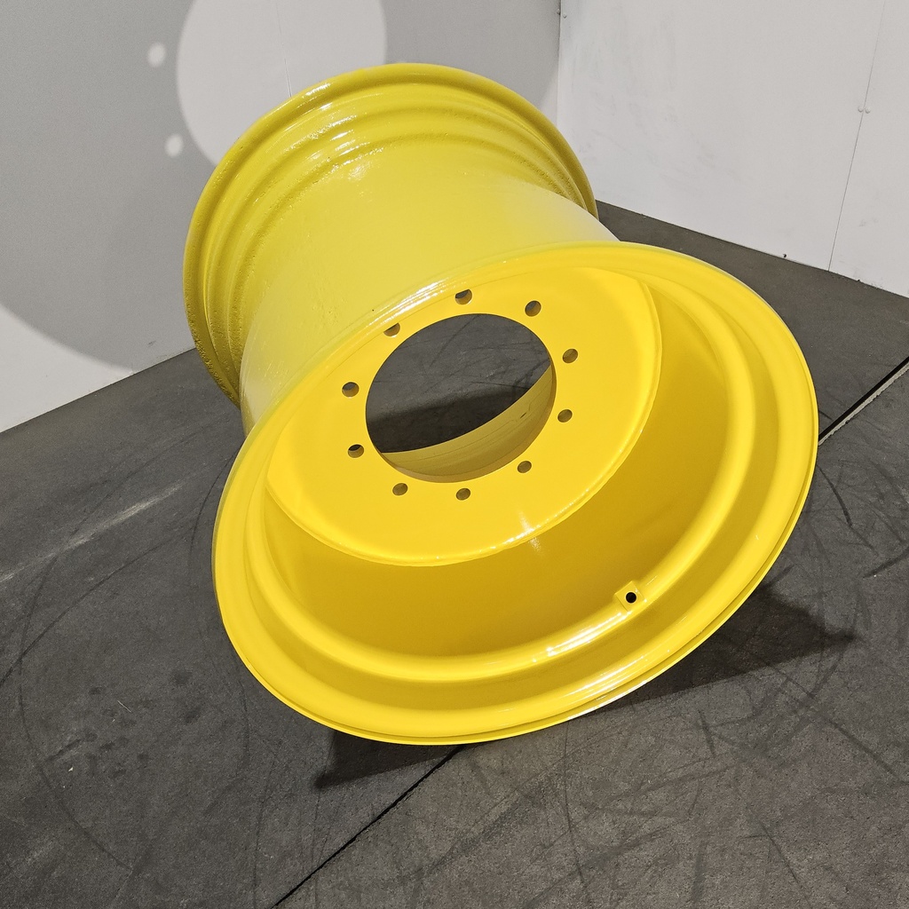 25"W x 26"D, John Deere Yellow 10-Hole Flat Plate