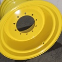 25"W x 26"D, John Deere Yellow 10-Hole Flat Plate