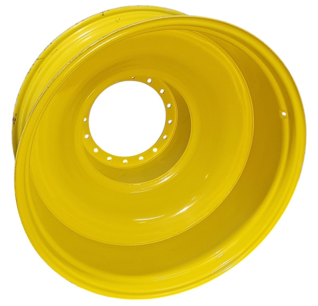 16"W x 42"D, John Deere Yellow 16-Hole Straddle Dual - Outside Dual