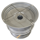 20"W x 46"D, Case IH Silver Mist 8-Hole Spun Disc