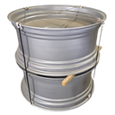 20"W x 46"D, Case IH Silver Mist 8-Hole Spun Disc