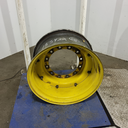 15"W x 28"D, John Deere Yellow 8-Hole Rim with Clamp/Loop Style
