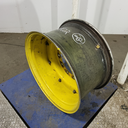 15"W x 28"D, John Deere Yellow 8-Hole Rim with Clamp/Loop Style