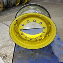 15"W x 28"D, John Deere Yellow 8-Hole Rim with Clamp/Loop Style
