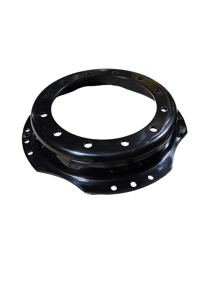 12-Hole Waffle Wheel (Groups of 3 bolts) Center for 28"-30" Rim, Black