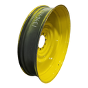 12"W x 54"D, John Deere Yellow 10-Hole Formed Plate
