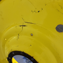 12"W x 54"D, John Deere Yellow 10-Hole Formed Plate