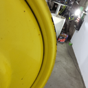 12"W x 54"D, John Deere Yellow 10-Hole Formed Plate