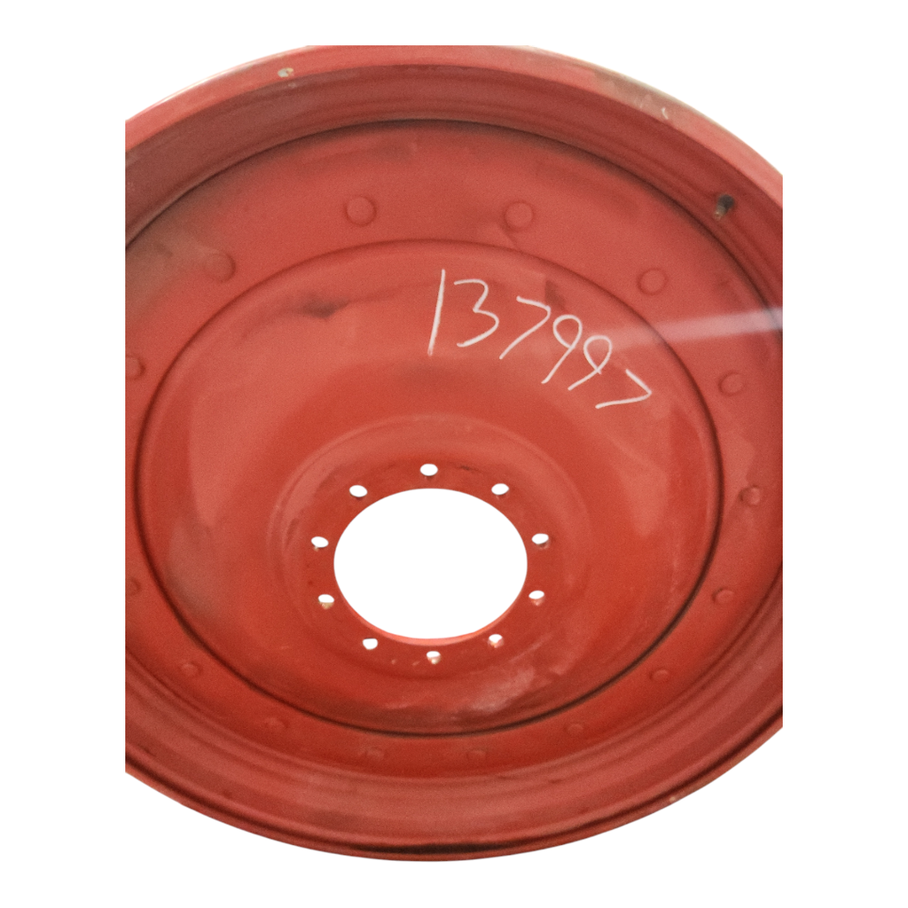 10-Hole Stub Disc Center for 46"-54" Rim, Fendt/Agco Red