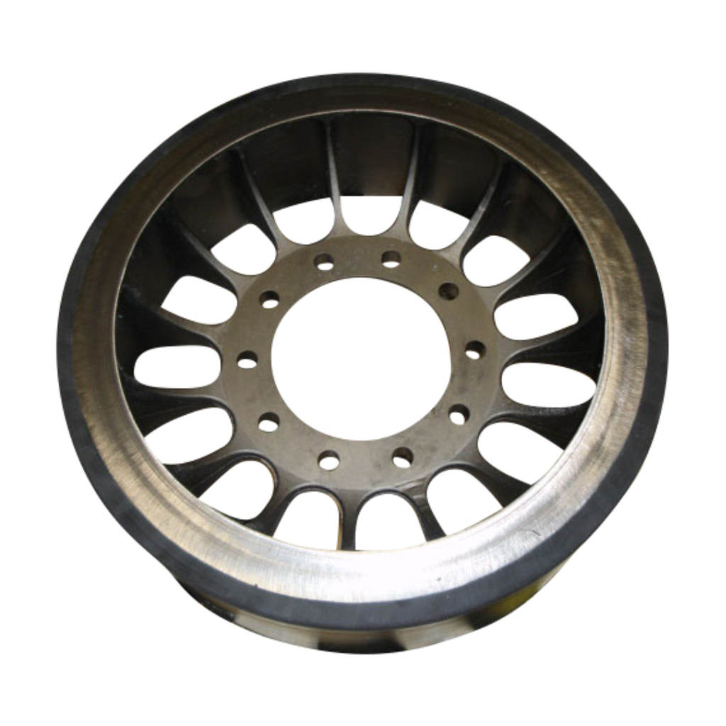 9.5" Wide Idler Wheel for Case IH STX Quadtrac Tractors Cast Spoked, Bolt-On(Poly)