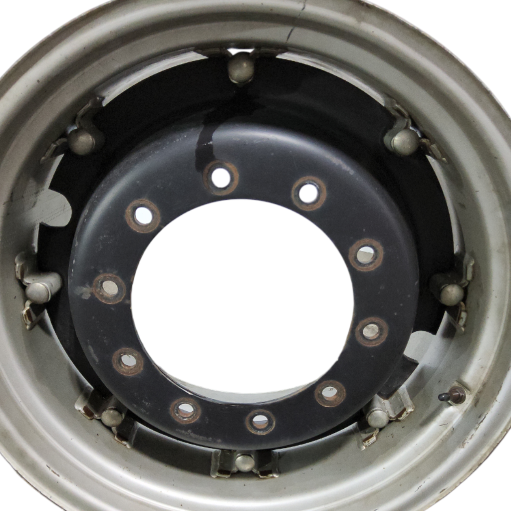 10-Hole Rim with Clamp/Loop Style Center for 26" Rim, Black