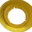 12"W x 50"D, John Deere Yellow 12-Hole Stub Disc
