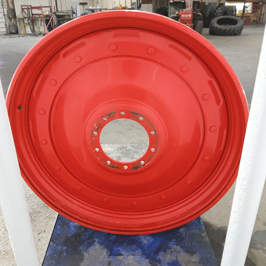 15"W x 50"D, Fendt/Agco Red 16-Hole Stub Disc
