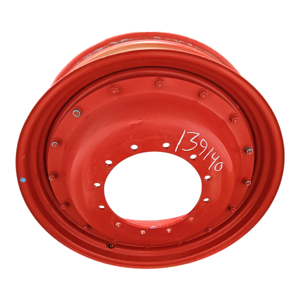 12-Hole Stub Disc Center for 38"-54" Rim, Fendt/Agco Red