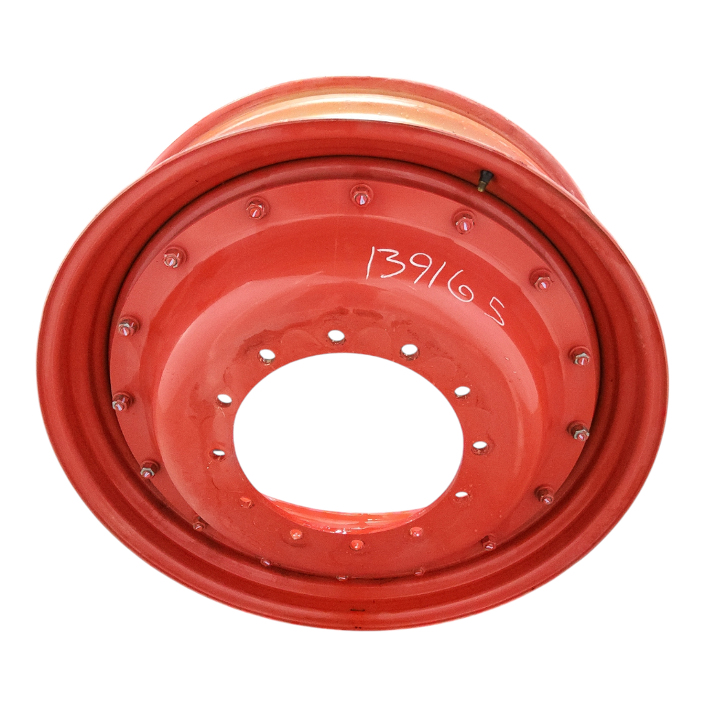 12-Hole Stub Disc Center for 38"-54" Rim, Fendt/Agco Red