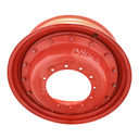 12-Hole Stub Disc Center for 38"-54" Rim, Fendt/Agco Red
